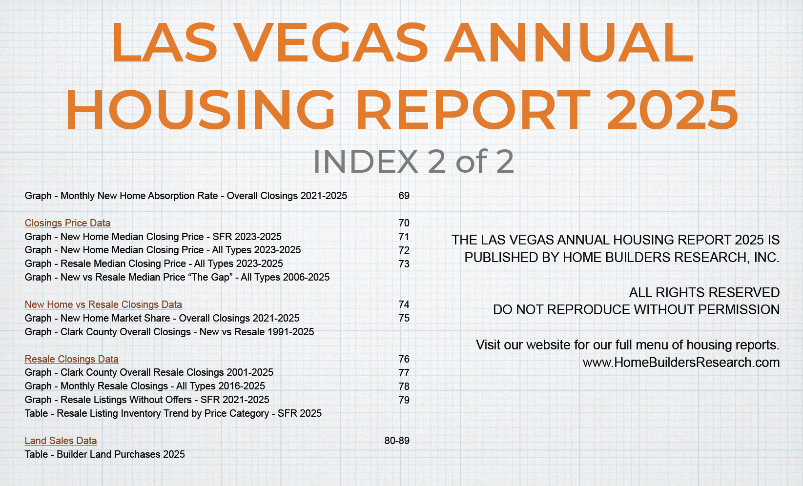The Las Vegas Annual Housing Report - 2025