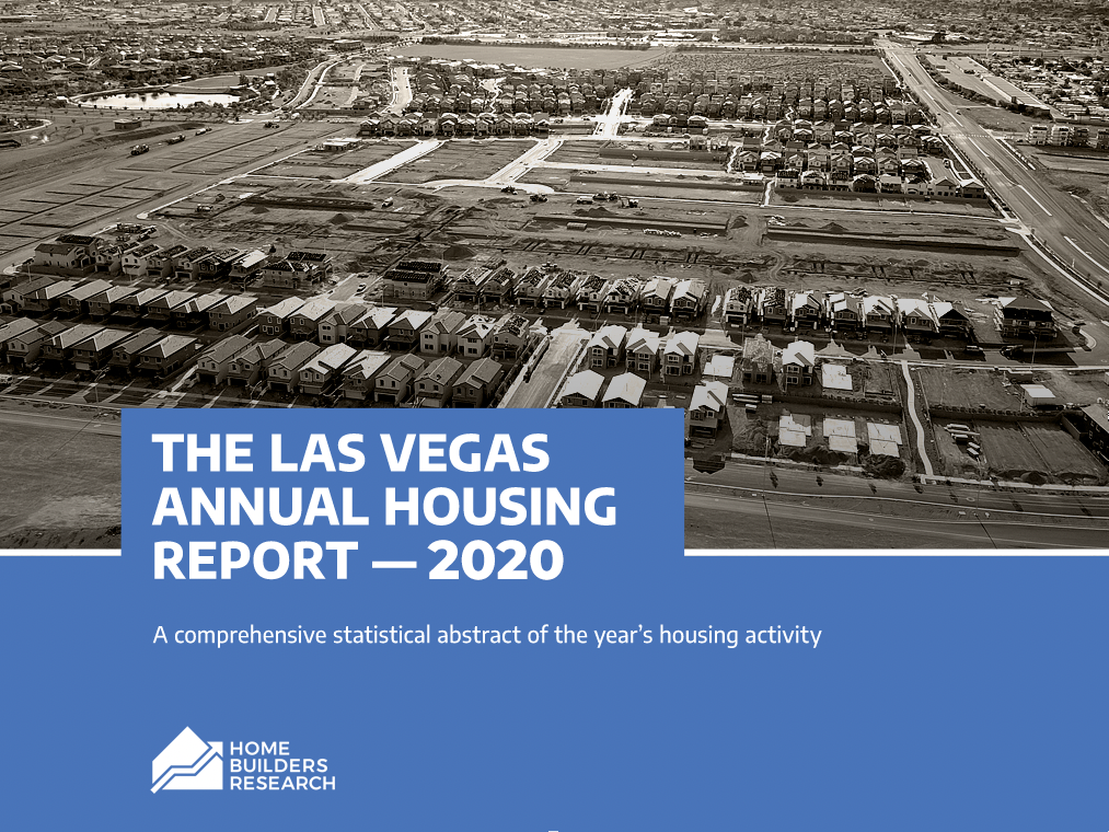 THE LAS VEGAS ANNUAL HOUSING REPORT - 2020